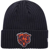 Men's New Era Navy Chicago Bears Trapper Knit Hat