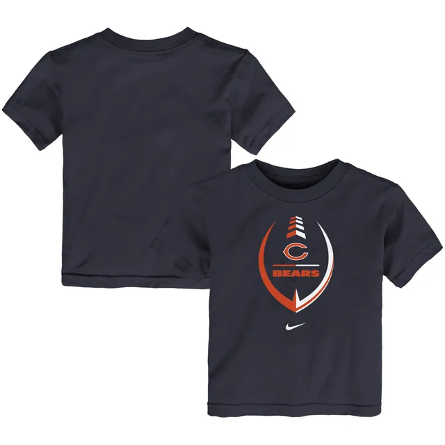 Justin Fields Chicago Bears Youth Mainliner Name & Number T-Shirt - Orange