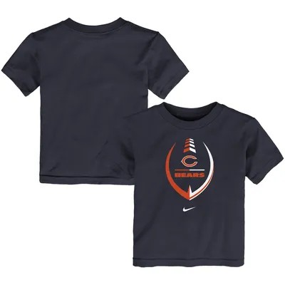 Chicago Bears Nike Toddler Football Wordmark T-Shirt - Navy