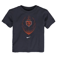 Toddler Nike  Navy Chicago Bears Legend Icon Performance T-Shirt