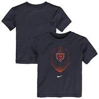 Toddler Nike  Navy Chicago Bears Legend Icon Performance T-Shirt