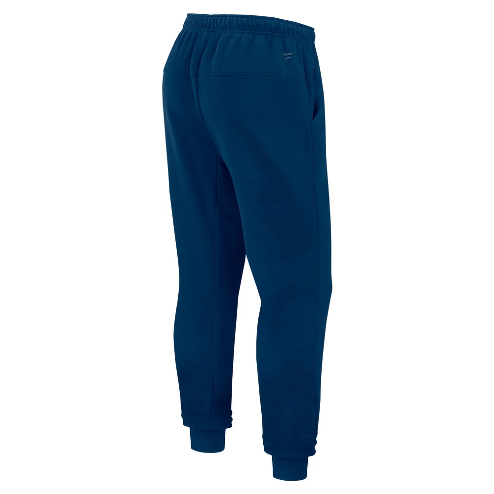 Pantalon de jogging unisexe en polaire Fanatics bleu marine Chicago Bears Elements Phenom