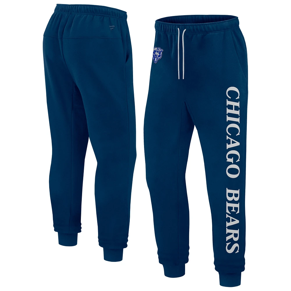 Unisex Fanatics  Navy Chicago Bears Elements Phenom Fleece Jogger Pants