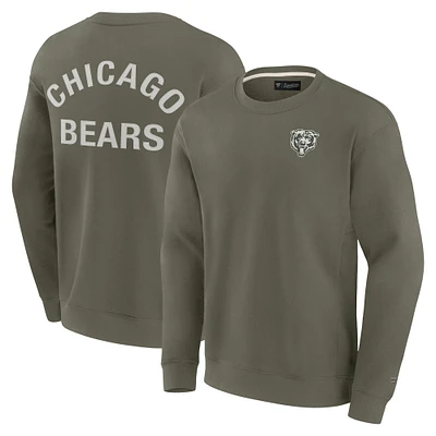 Sweat-shirt unisexe Fanatics Olive Chicago Bears Elements ultra doux