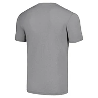 T-shirt unisexe gris hommage aux Chicago Bears en langue des signes américaine