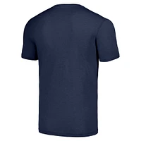 Unisex Homage Heather Navy Chicago Bears 2024 Team Draft Tri-Blend T-Shirt