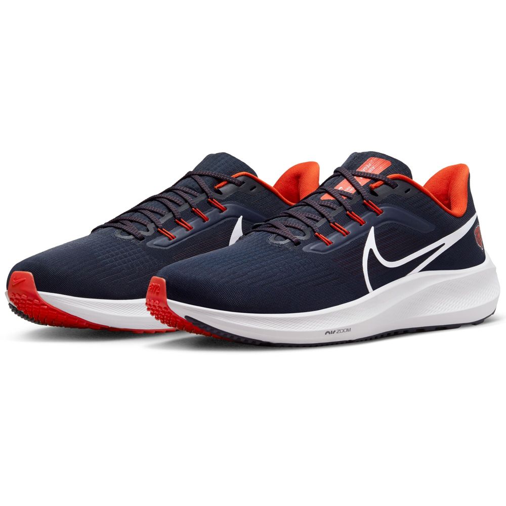 Unisex Nike Navy Chicago Bears Zoom Pegasus 39 Running Shoe