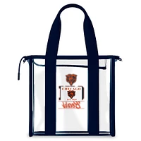 WEAR by Erin Andrews Chicago Bears Stadium Tote Bag with Team Color Trim