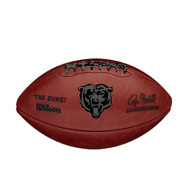 Fanatics Authentic Wilson The Duke Official NFL Leather Game Football