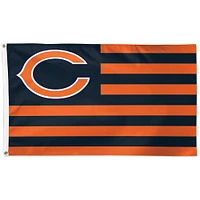 WinCraft Chicago Bears 3' x 5' Americana Stars & Stripes Drapeau de luxe