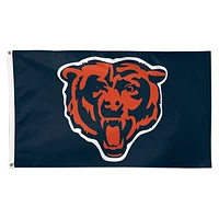 WinCraft Chicago Bears Deluxe Drapeau avec logo 3 pi x 5 pi