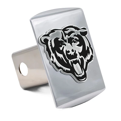 WinCraft Chicago Bears Premium Metal Chrome Hitch Cover