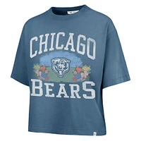 T-shirt court Florentina Montauk '47 Mineral Blue pour femme des Chicago Bears