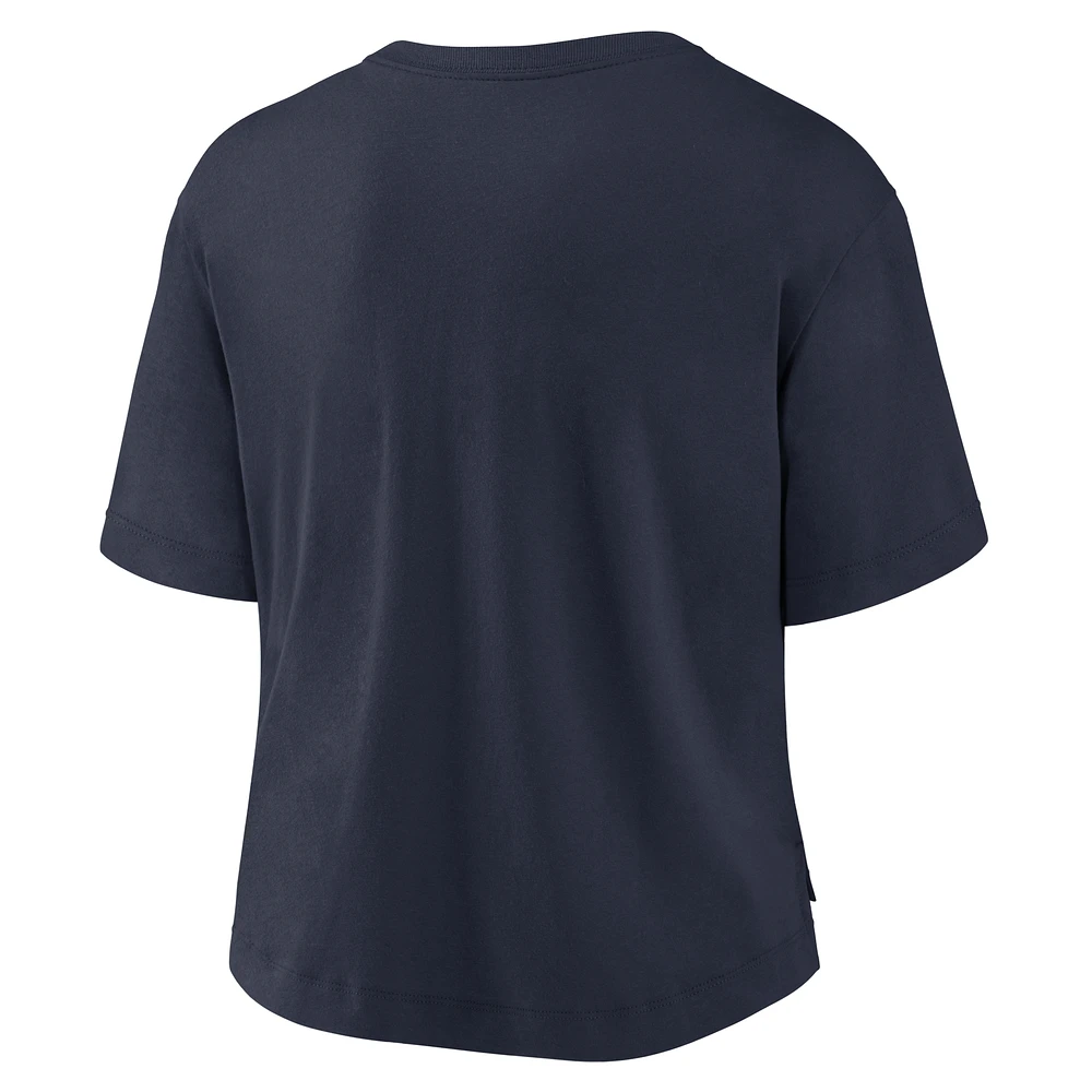 Women's Nike  Navy Chicago Bears Performance Pocket T-Shirt