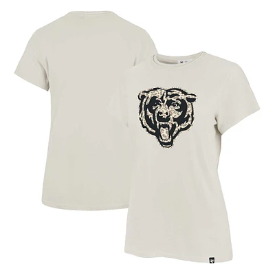 T-shirt Panthera Frankie des Chicago Bears '47 crème pour femmes