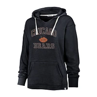 Women's '47 Navy Chicago Bears Clarity Kennedy Pullover Hoodie