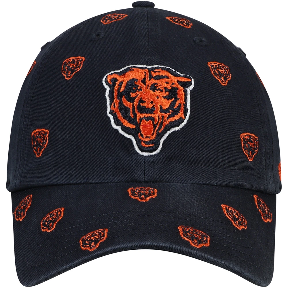 Casquette réglable '47 Chicago Bears Confetti Clean Up bleu marine pour femme