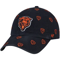 Casquette réglable '47 Chicago Bears Confetti Clean Up bleu marine pour femme