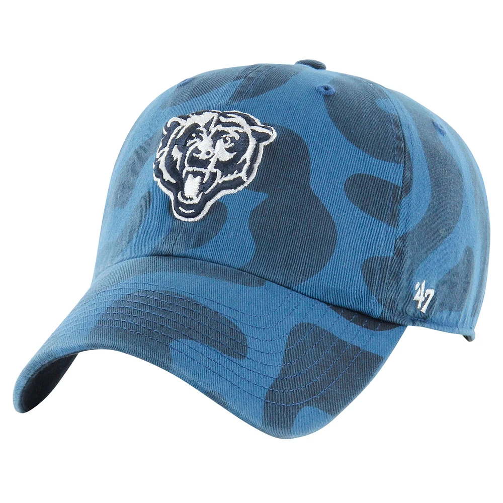 Casquette réglable '47 Chicago Bears Freeform Clean Up pour femmes, bleu marine