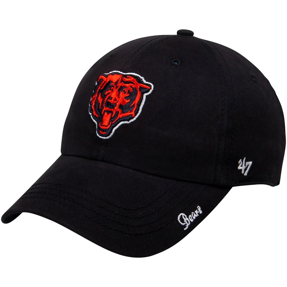 Casquette réglable '47 Chicago Bears Miata Clean Up pour femme, bleu marine