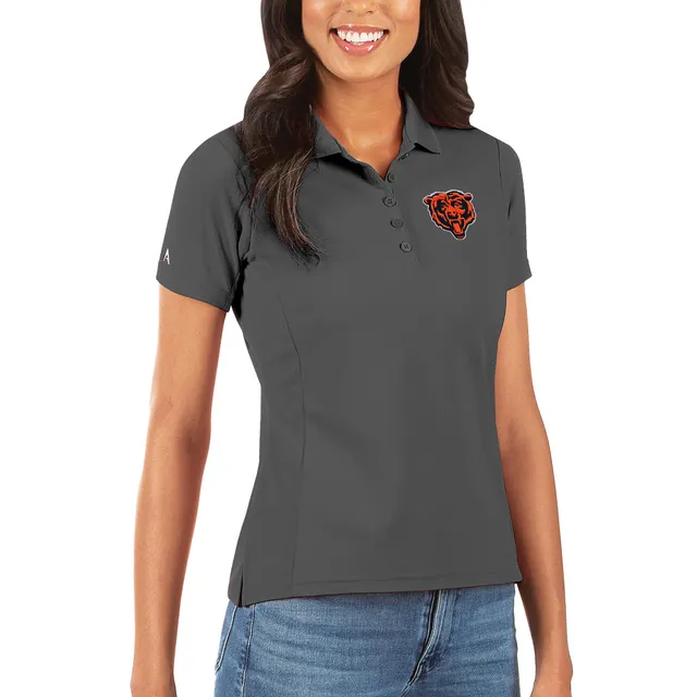 Lids Chicago Bears Antigua Women's Bear Head Legacy Pique Polo