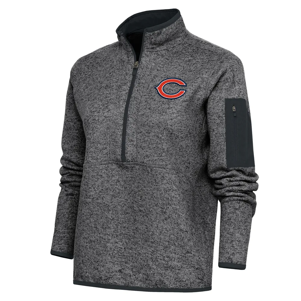 Girls Chicago Bears Hoodie Full Zip Brushed Knit Jacket