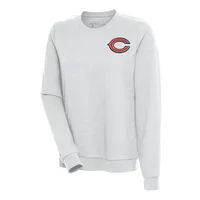 Lids Chicago Bears Antigua Women's Action Crewneck Chenille Pullover  Sweatshirt