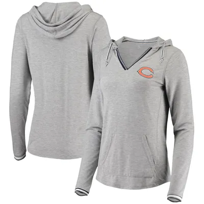 Lids Chicago Bears Nike Performance Hoodie T-Shirt - Heathered  Charcoal/Navy