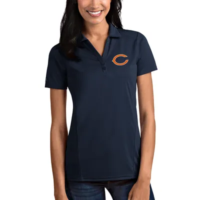 Chicago Bears Antigua Tribute Polo - Navy, Men's, Size: Small, Blue