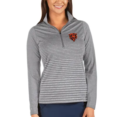 Lids Chicago Bears Antigua Pace Quarter-Zip Pullover Jacket