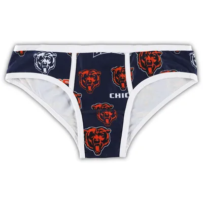 Chicago Bears Concepts Sport Women's Breakthrough Allover Print Knit Panty - Navy