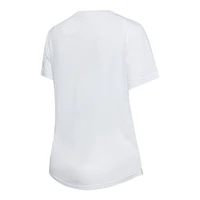 Ensemble haut à manches courtes et leggings Concepts Sport blanc/anthracite des Chicago Bears Sonata pour femme