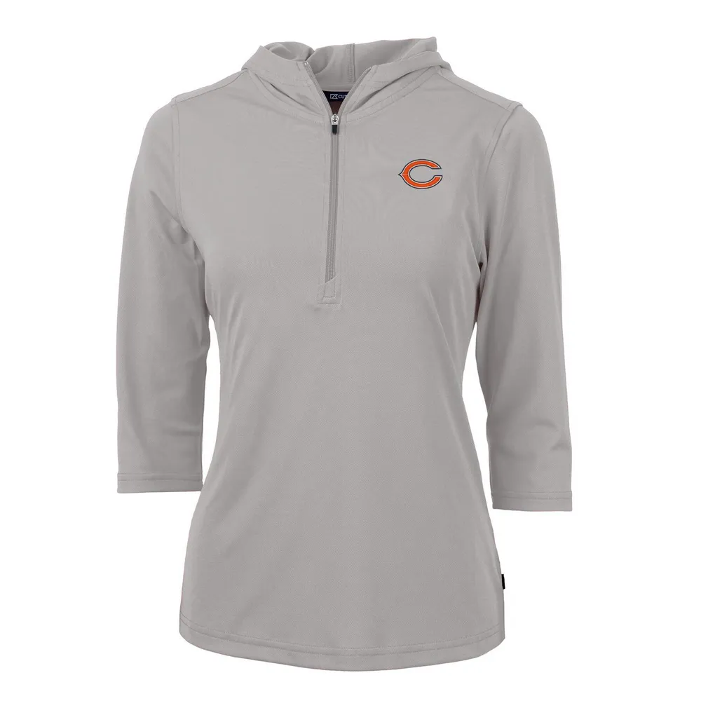 Lids Chicago Bears Cutter & Buck Women's Virtue Eco Pique Half-Zip