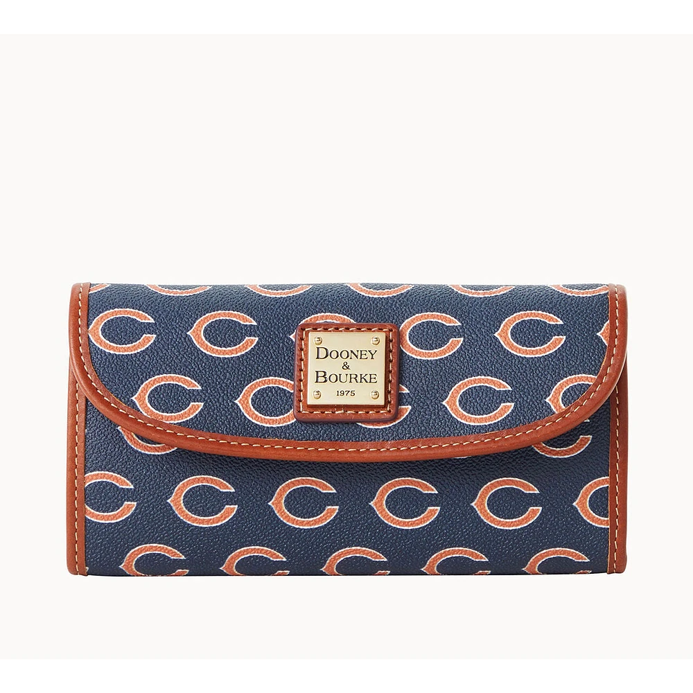 Women's Dooney & Bourke Chicago Bears Team Color Continental Clutch