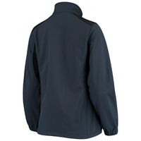 Women's Dunbrooke Navy Chicago Bears Softshell Fleece Full-Zip Jacket