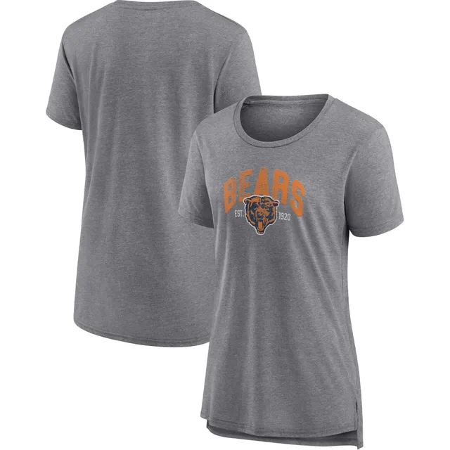 Women's Fanatics Branded Gray Chicago Bears Wordmark Logo