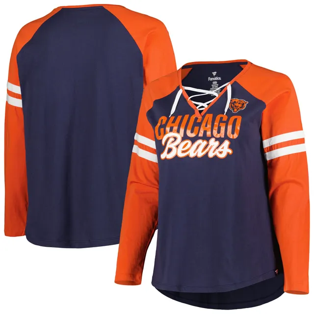 Chicago Bears MEN'S Da Bears Long Sleeve 100% Cotton T-SHIRTS/FANATICS