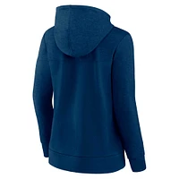 Women's Fanatics Navy Chicago Bears City Ties Full-Zip Hoodie