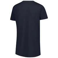 T-shirt Fanatics True Navy pour femme de l'équipe des Chicago Bears