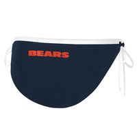 Women's G-III 4Her by Carl Banks Black Chicago Bears Logo Perfect Match - Bikini Bottom