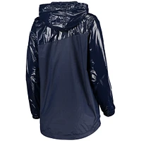 Women's G-III 4Her by Carl Banks Navy Chicago Bears Double-Coverage Full-Zip Hoodie Jacket