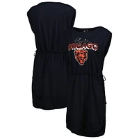 G-III 4Her pour femme par Carl Banks Navy Chicago Bears G.O.A.T. Couverture de maillot bain