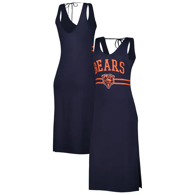 Women's G-III 4Her by Carl Banks Navy Detroit Tigers Game Over Maxi Dress