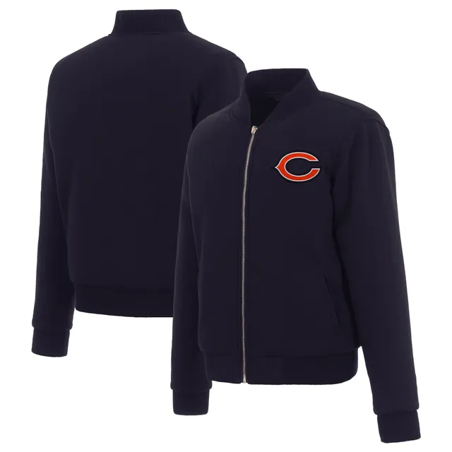 Men's JH Design Navy Chicago Bears Reversible Full-Snap Jacket