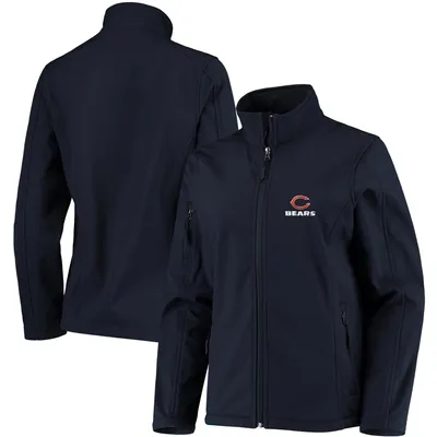 Chicago Bears Women's Full-Zip Sonoma Softshell Jacket - Navy