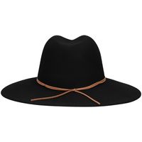 Women's New Era Black Chicago Bears Willow Wide Brim Fedora