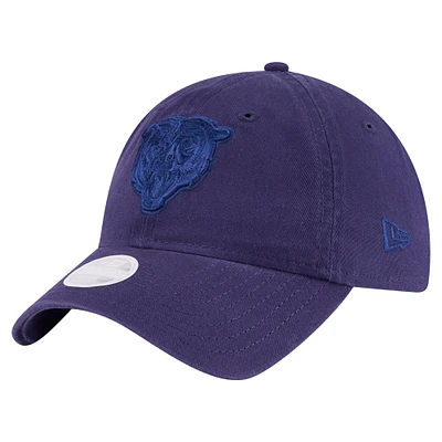 Women's New Era Navy Chicago Bears Color Pack 9TWENTY Adjustable Hat