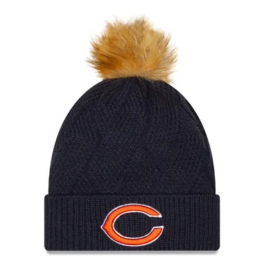 Lids Chicago Bears New Era 2022 Sideline Historic Cuffed Pom Knit