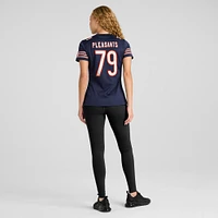 Maillot de match Nike Austen Pleasants Chicago Bears pour femme, bleu marine