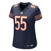 Maillot Nike Dayo Odeyingbo bleu marine pour femme des Chicago Bears